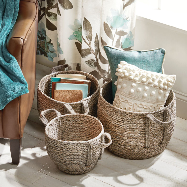 mDesign Seagrass Basket Set & Reviews - Wayfair Canada